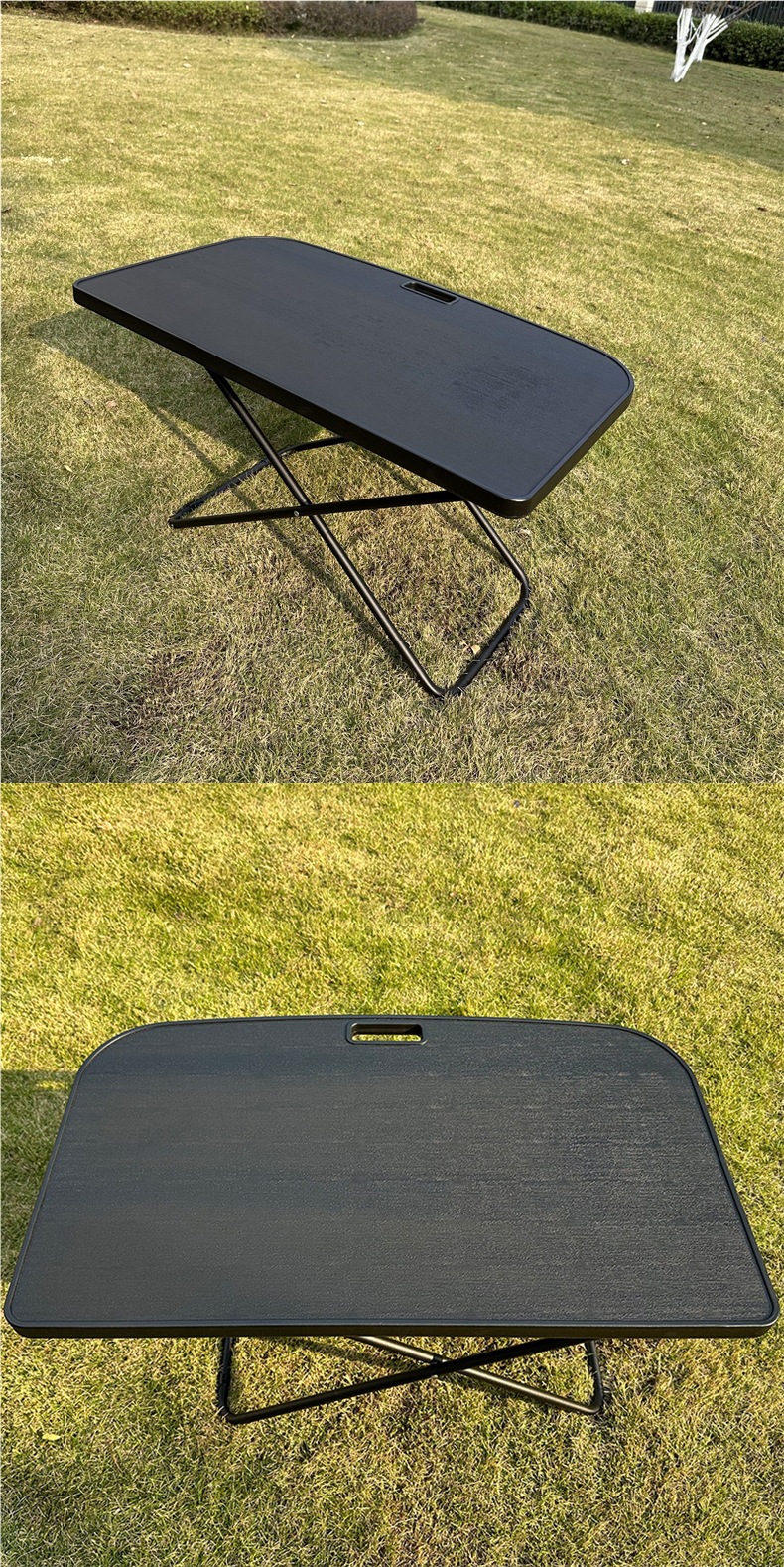 Suitable for Tesla Model Y3 New 3-Trunk Compartment Small Folding Table Board with Integrated Stool for Outdoor Camping