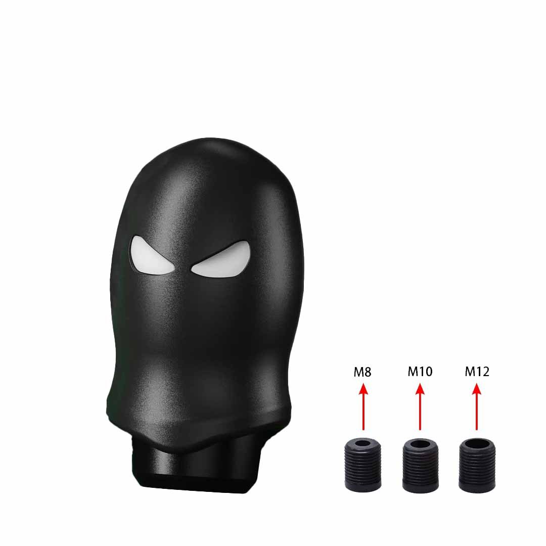 Halloween Black Ghost Car Modified Shift Lever Head Car Manual Gear Shift Handle Universal Shift Lever