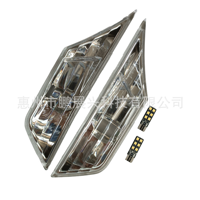 Adecuado para 16-21 Honda Civic hatchback sedán guardabarros luz de giro modificado guardabarros luz de ancho