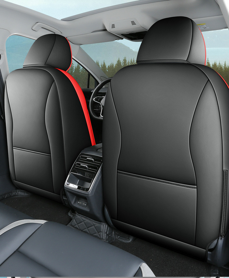 New Volkswagen id7 special car seat cover four seasons universal all-inclusive cushion leather breathable perforated ID7 seat cover