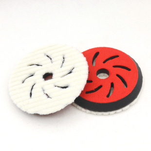 Japanese wool plate Hot Wheel polishing disc self-adhesive 5 inch 6 inch car beauty wool wheel grinding polishing pad