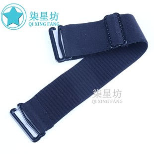 Popular Black Hat in Stock 2.5cm Anti-Slip Hat with Adjustable Double 9-Buckle Windproof Brushed Elastic Band