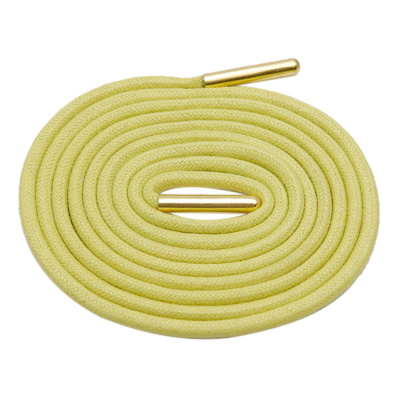 Kurojin redondo de algodón sólido de cera cordón de zapato de 3,5 mm botas Martin botas de cuero botas de herramienta botas accesorios de zapato de cera fina