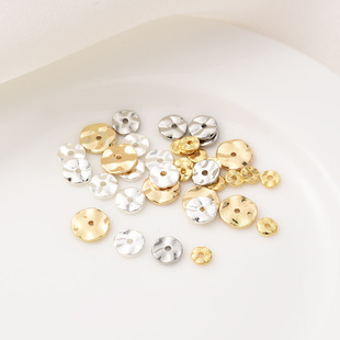 �~�14K��ɫ���ˈAƬ��Ƭ�ֹ�diy��������18K�׽�ɫ��͹Ƭ