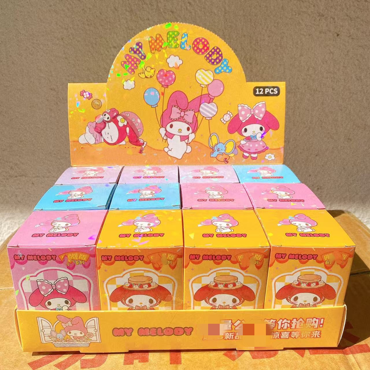Nuevo llavero de caja ciega 12 en llavero de muñeca de dibujos animados para niños regalos de juguetes alrededor de la escuela al por mayor