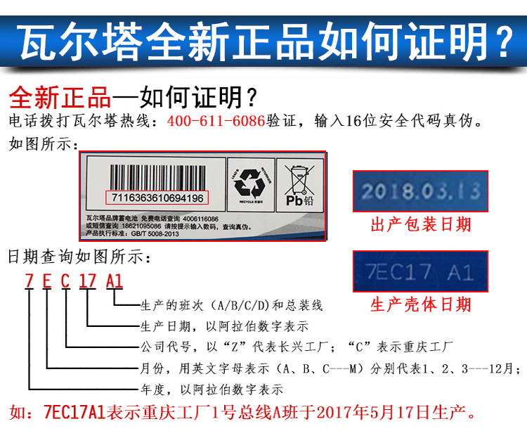 Valta 80D26 Battery Is Suitable for Old Models of Feng/Tian Camry Camry Crown Reiz Car Battery in Stock