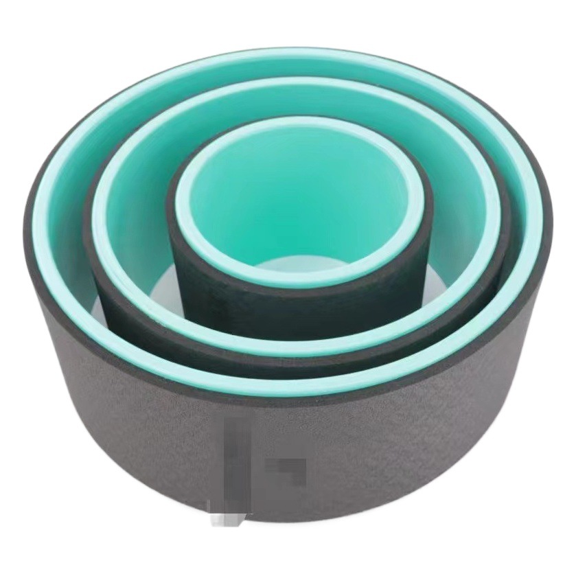 Yoga Wheel Three-Piece Set for Beginners, Pilates Auxiliary Wheel for Backbends, Factory Ready Stock, Customizable Logo