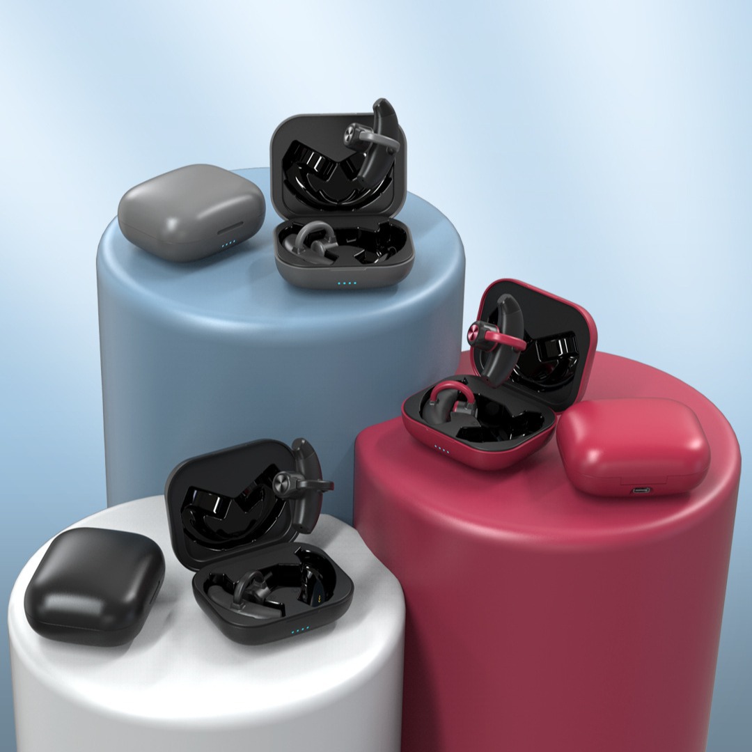 El popular gancho para la oreja deportivo Bluetooth con clip inalámbrico GW1 para correr y andar en bicicleta auriculares de dos piezas con calidad de sonido