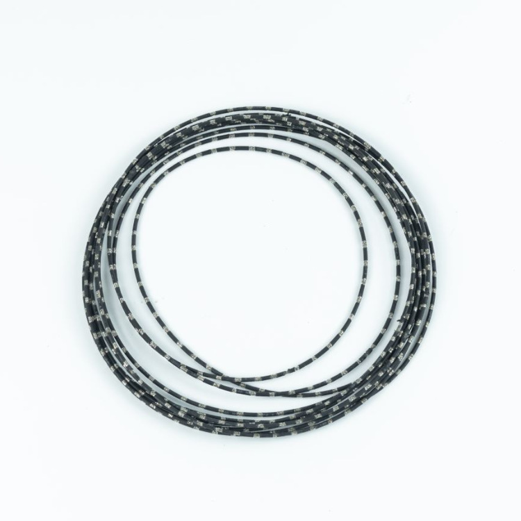 厂家批金钢石电镀金刚石环形切割线岩板石材专用线锯