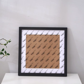 定制画框 正方形拼豆装裱画框相框10寸 挂墙相框摆台相框实木画框
