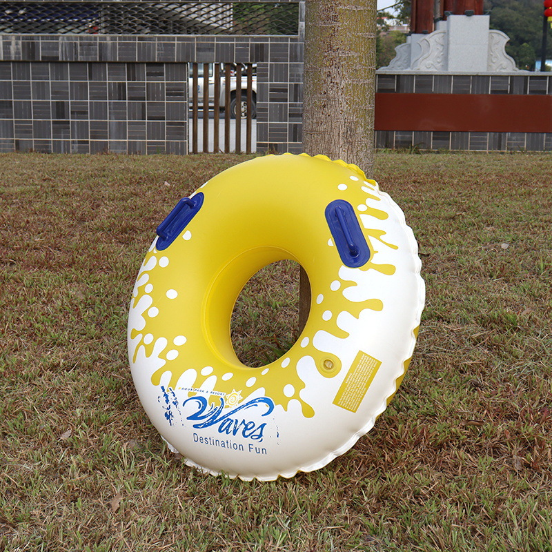 Factory supplies the inflatable water ribbon adult swimming ring