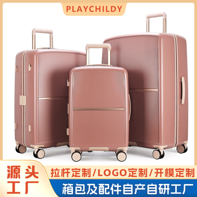 New trolley suitcase 20inch stylish student luggage for women 24inch large-capacity password lock suitcase for men with removable interior New trolley suitcase 20inch stylish student luggage for women 24inch large-capacity password lock suitcase for men with removable interior