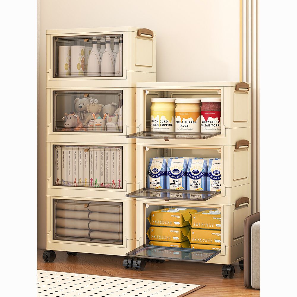 Dust-Proof Bookshelf Floor-Standing Home Living Room Imitation Glass Door Display Cabinet Storage Shelf Storage Cabinet Wall Bookcase