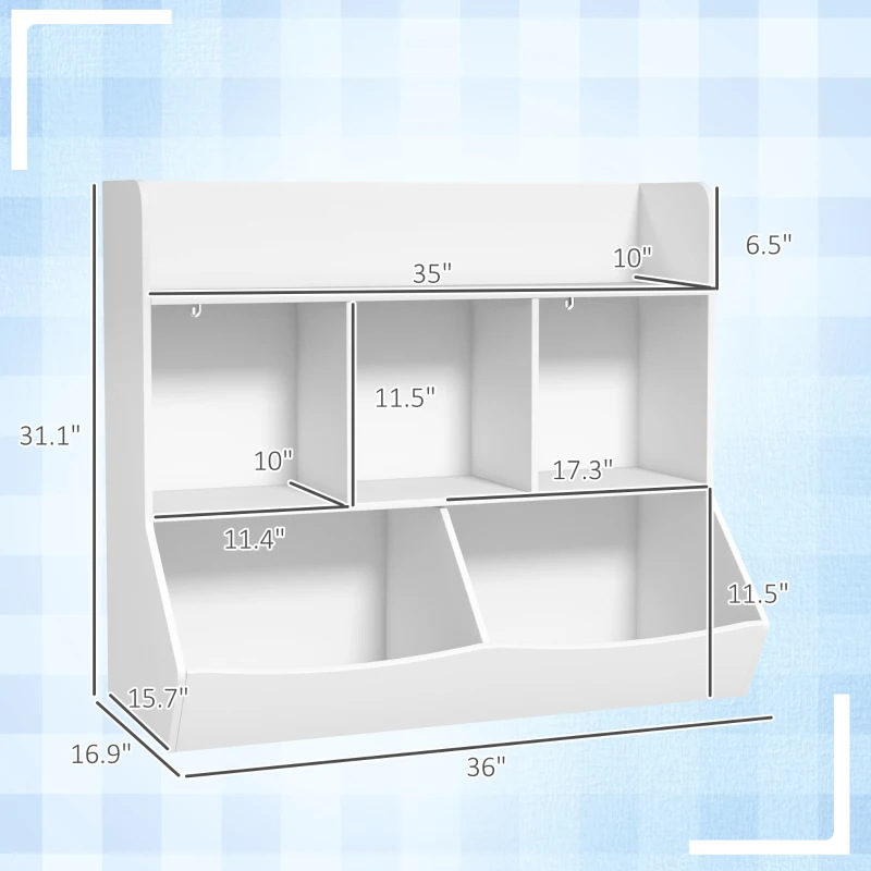 Estantes de madera de estilo moderno de gran capacidad para niños estantería de sala de estar muebles de oficina para niños