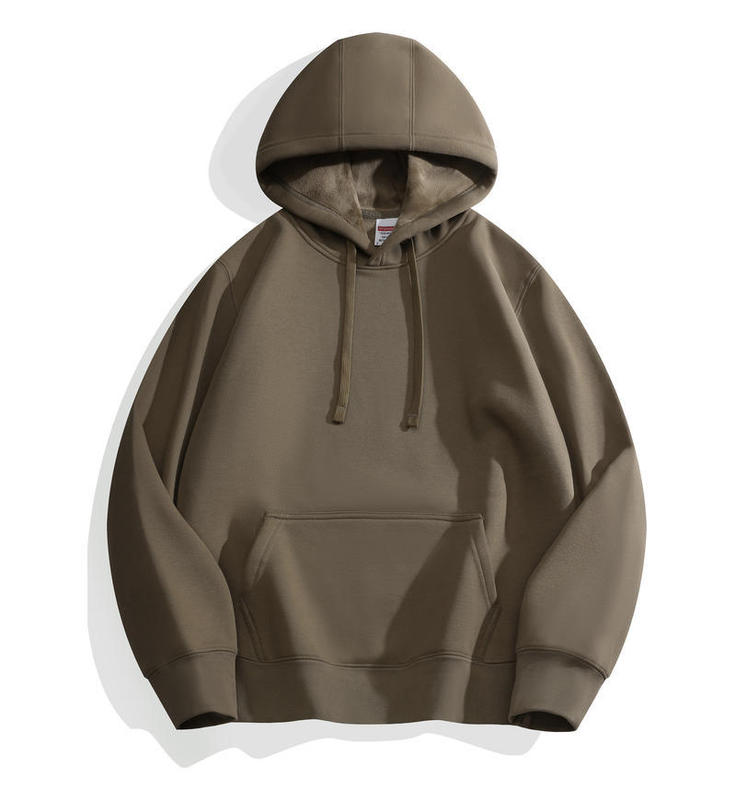 圆领卫衣定制logo加绒拉链开衫工作服团体套头连帽刺绣聚会服工装|undefined