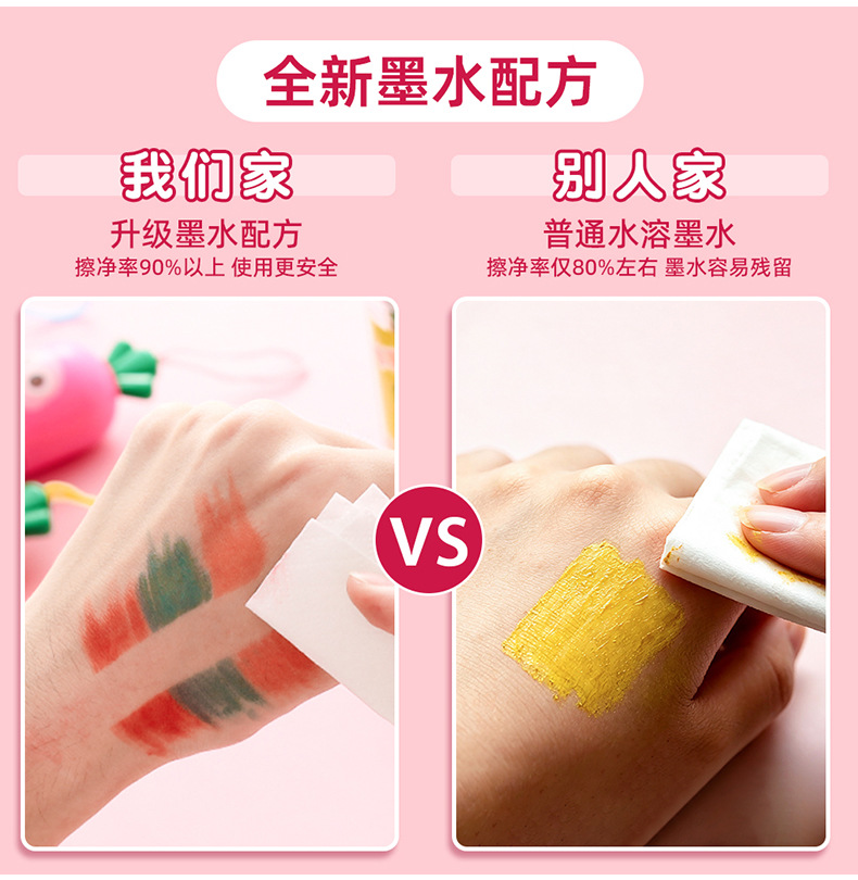 Barrel-Packed Washable Watercolor Markers for Kids Hand Drawing Poster Making Doodling 36 Colors Large Capacity Art Markers Set