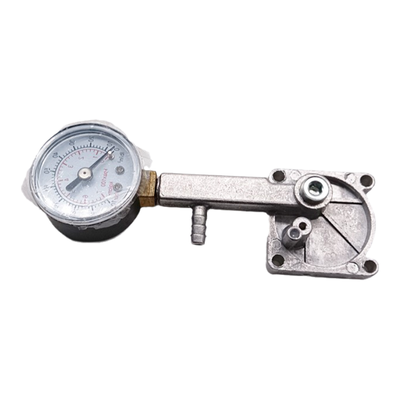 Bomba de aire montada en vehículo vehículo eléctrico cilindro único y doble sellado cabeza de cilindro medidor de presión de aire acessorio de manguera de goma de inflación