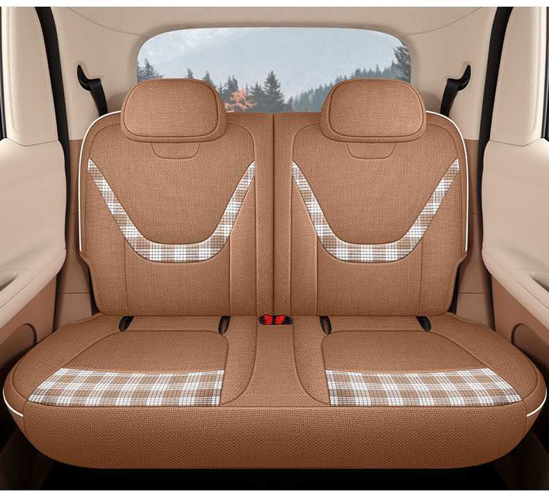 26 models of fifth-generation Wuling Hongguang Mini EV seat covers, four-door version, special seat covers, mini linen car seat cushions