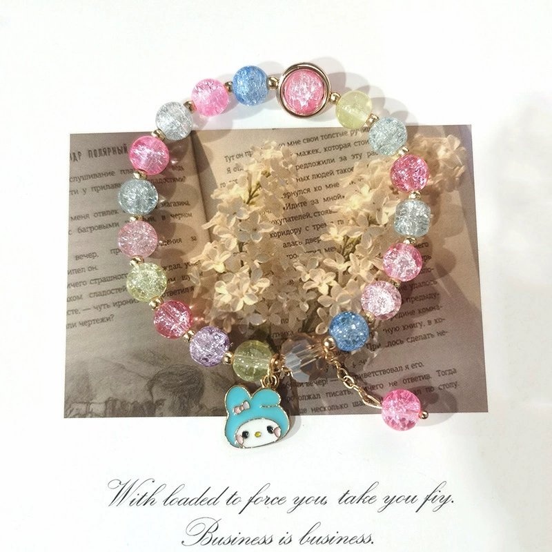 Cartoon beads, beaded bracelet, bead bracelet, Birthday gift