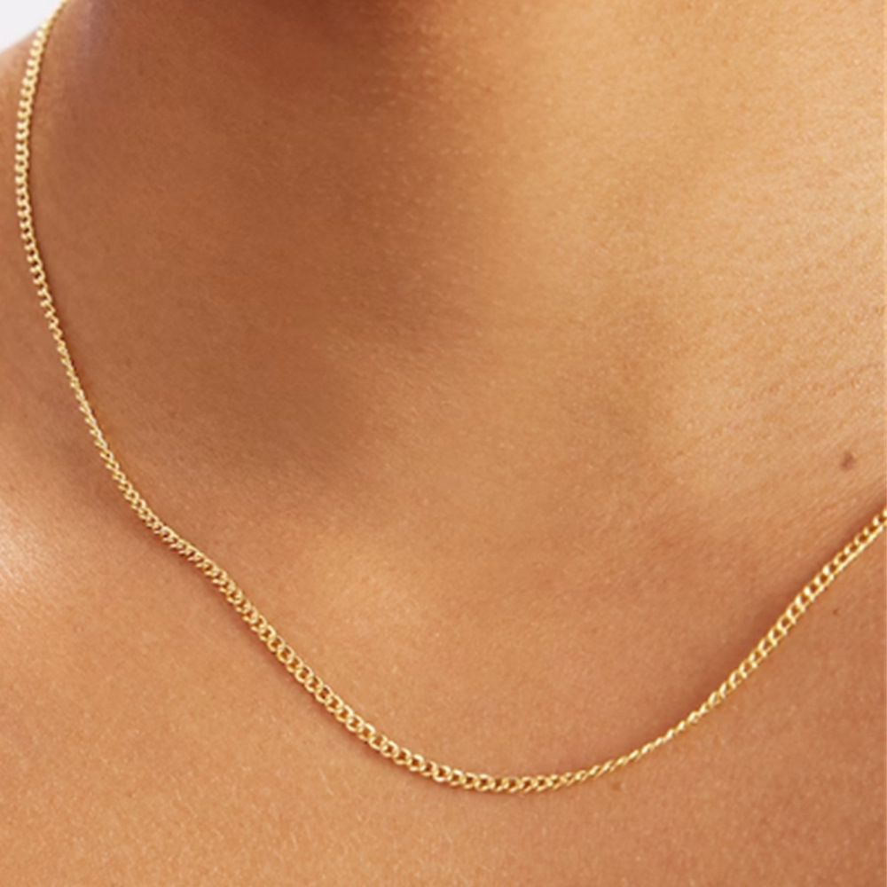 5g Weight Necklace Classification 1 Piece Quantity Daily, Date Occasion 925 Sterling Silver Material Geometric, Solid Color Pattern Women's Gender Plating Design Simple Style Style 925 Sterling Silver Plating Geometric Solid Color Necklace 3