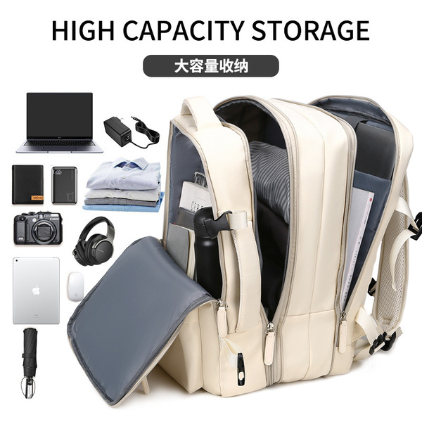 capacious universal luggage backpack for traveling for men and women