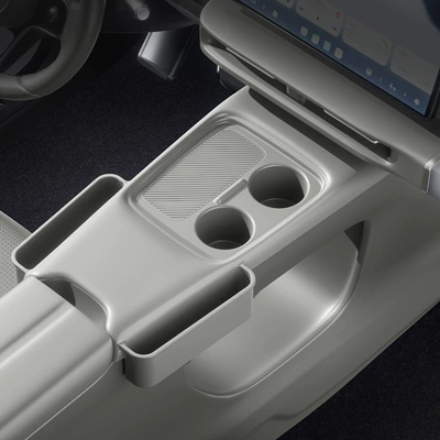 26 types of storage boxes Other Automotive Interior Supplies - 26-models-of-leapmotor-a10-oatmeal-gray-central-control-silicone-panel
