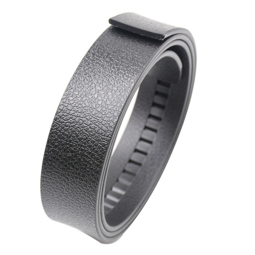 Full litchi pattern extended card slot thickened pure beef tendon automatic buckle aviation belt with teeth e-commerce gift stall wholesale
