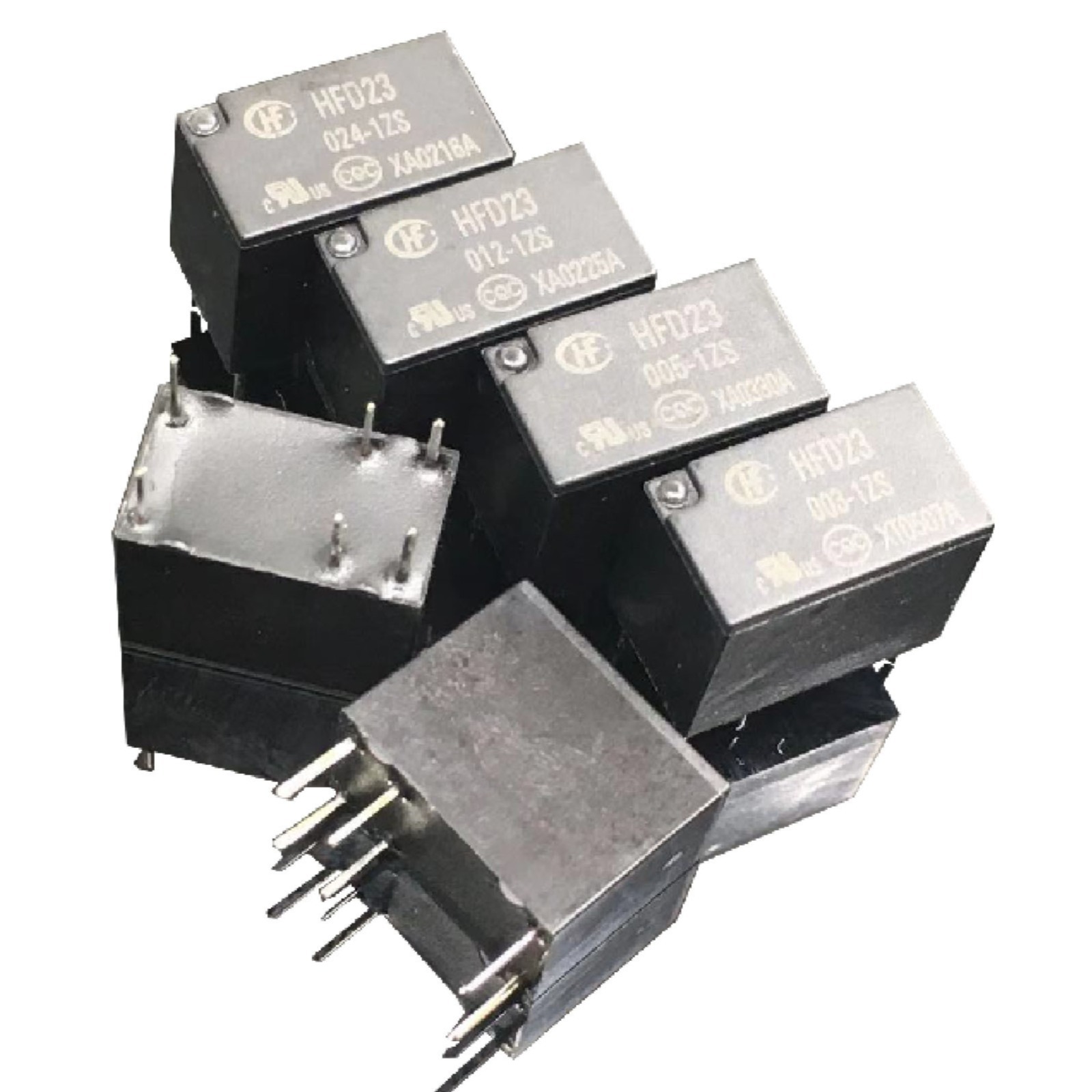 HF115F/024-2ZS4功率继电器 两组转换:2C(双刀双掷-转换)