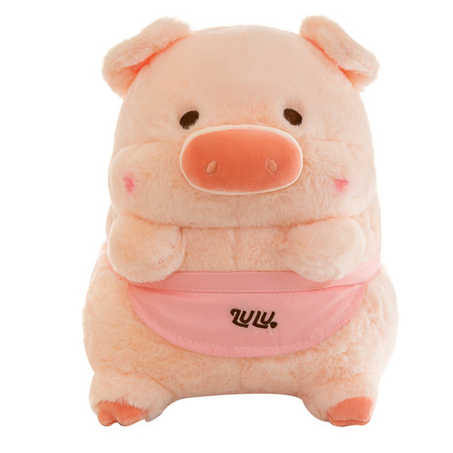 lulu Pig Doll Plush Lulu Doll Super Soft Cute Ornament Sleeping Girlfriend Birthday Gift Decorative Toy
