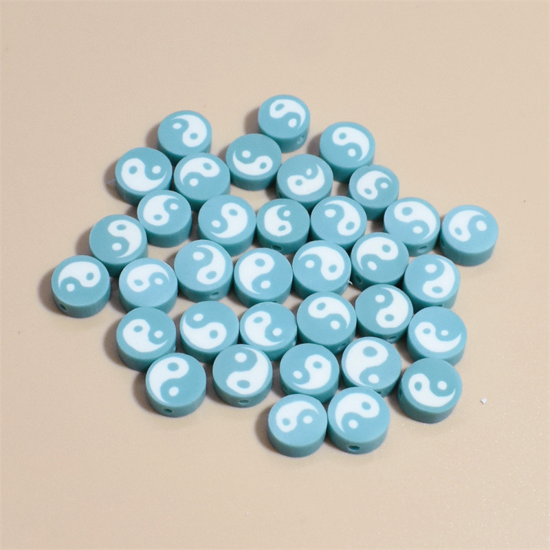 100 PCS/Package Soft Clay Gossip Beads display picture 7