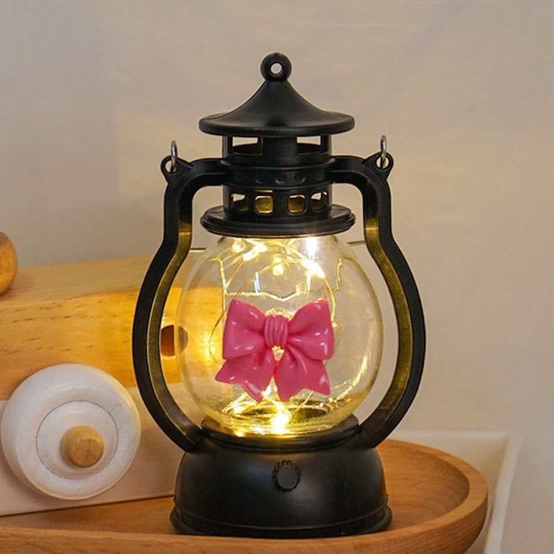 DIY amor pequeña lámpara de aceite 520 Qixia regalo del día de San Valentín dormitorio lámpara de cabecera de la cama luz de atmósfera decoración de escritorio pequeña decoración