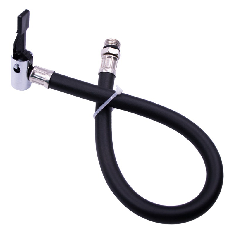 Inflador bomba de aire del coche belleza boquilla tubo de extensión inflación rápida Chuck neumático inflación rápida boquilla tubo de extensión