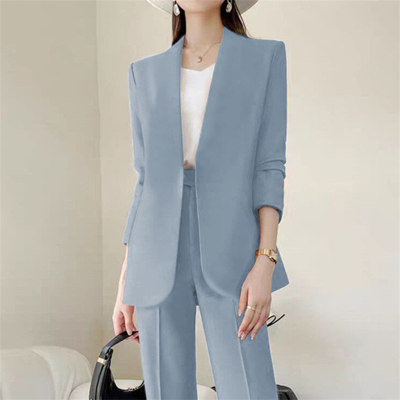 Spring and Autumn Suit Women's Spring and Autumn 2025 New Korean Style Street Casual Fashion Temperament Professional Suit Women