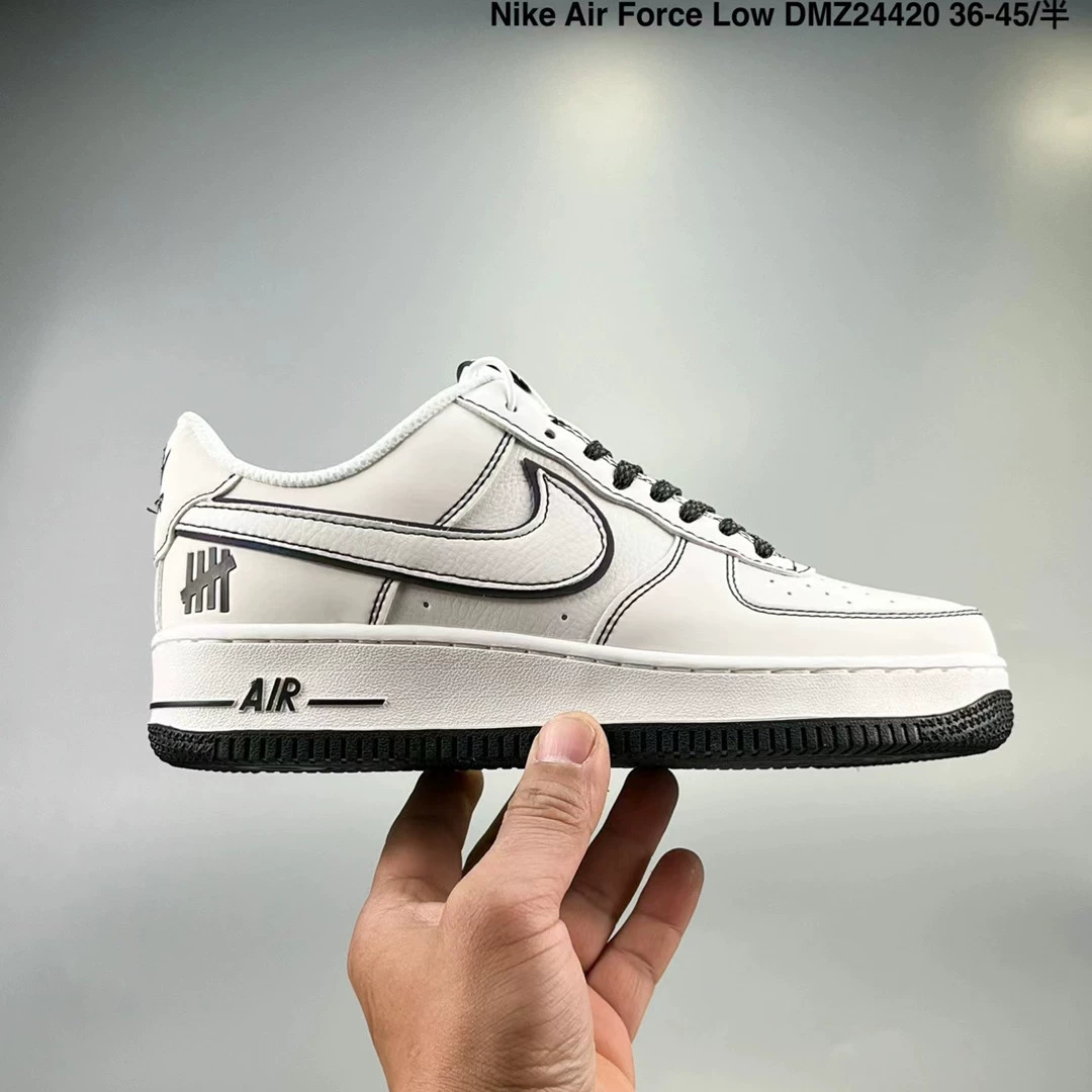 Nike Air Force 1, кожаные кроссовки для мужчин и женщин, белые кроссовки для отдыха
