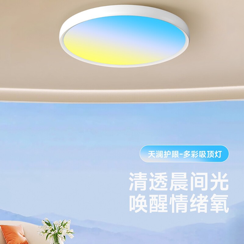 天境灯吸顶青天空灯自然光蓝天客厅灯现代简约大气2025新款晴空灯|undefined
