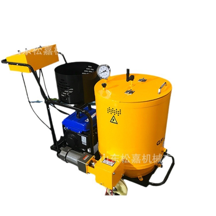 Máquina de vertido de tracción para mantenimiento y reparación de carreteras máquina de relleno de juntas de calentamiento inteligente equipo de reparación de grietas de carreteras