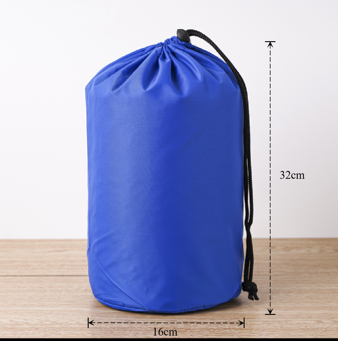 Bolsa de cuerda de nylon impermeable cilíndrica de plumón para ropa doméstica de poliéster bolsa de almacenamiento bolsa de embalaje bolsillo de paquete de contracción image 102