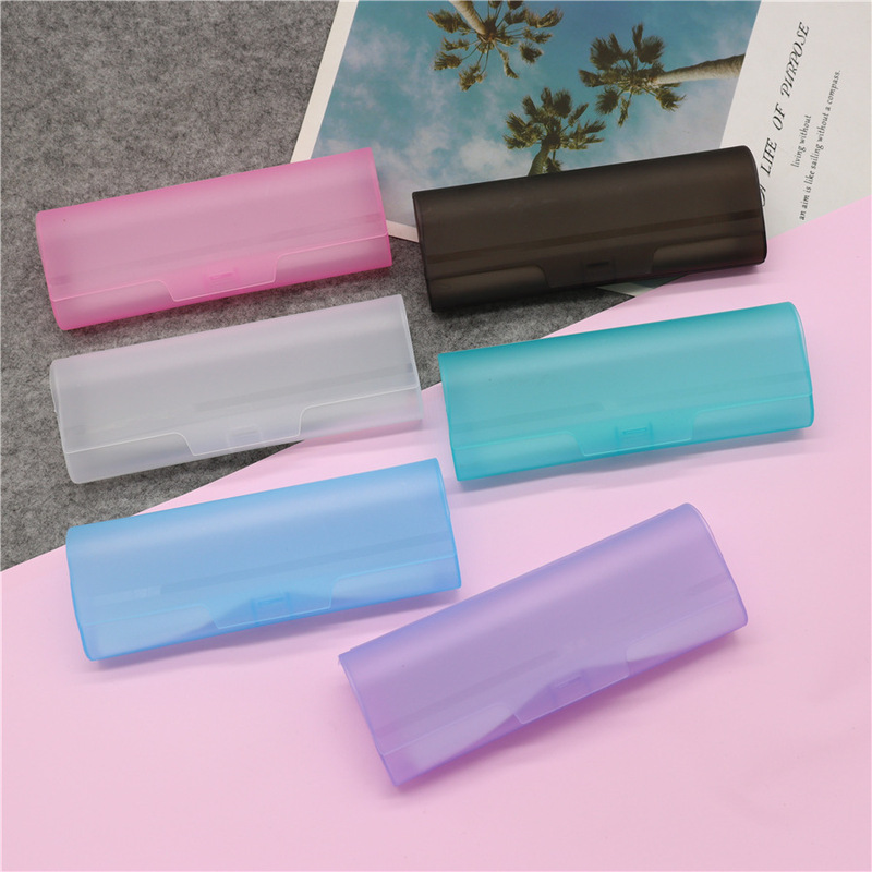 Frosted Plastic Transparent Glasses Box Presbyopic Glasses Case High-grade Material Myopia Glasses Ultra Light Portable Frosted Plastic Transparent Glasses Box Presbyopic Glasses Case High-grade Material Myopia Glasses Ultra Light Portable