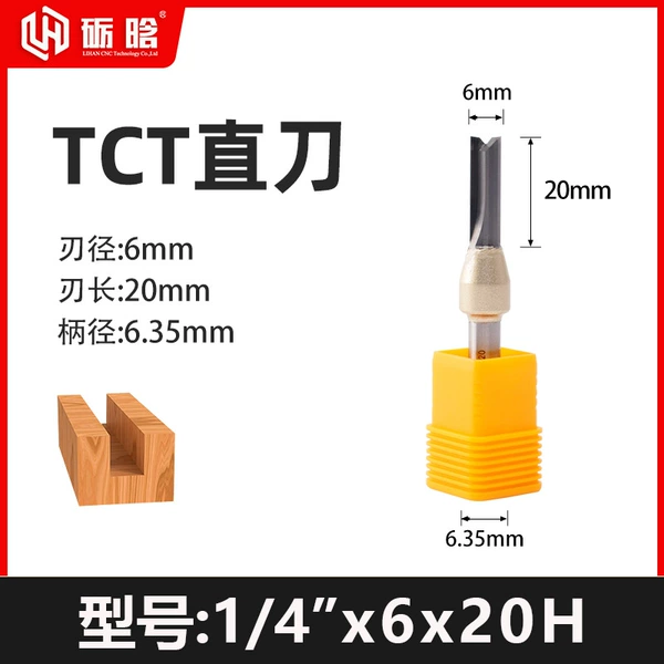 1/4”x6x20H