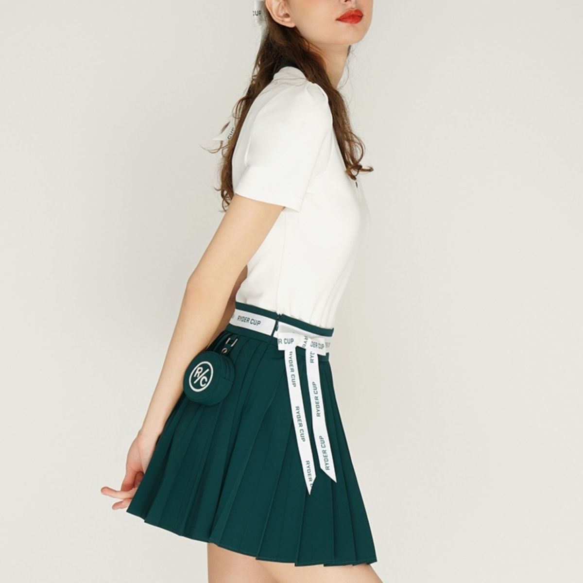 Original Foreign Trade Women's Golf Clothing, Spring Bamboo Fiber Anti-Exposure Short Skirt, Golf Sports Short Skirt