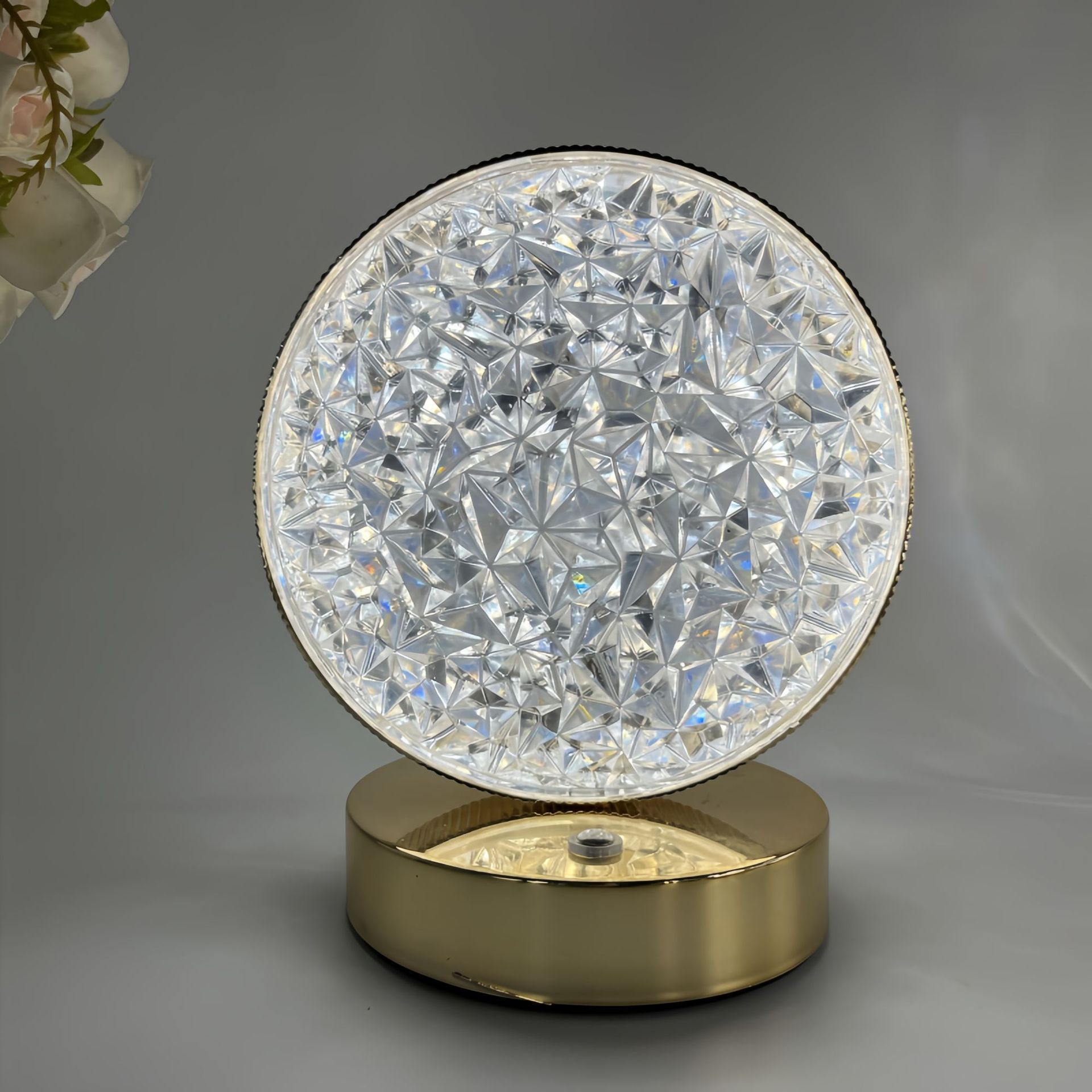 Lámpara nocturna creativa con forma de luna y estrella, famosa en internet, lámpara de camping, luz ambiental para dormitorio, regalo de cumpleaños, lámpara de mesa pequeña, regulable.