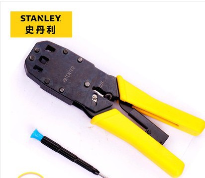 史丹利电讯接头压线钳电话网络压线钳子84-473 84-865/866-22