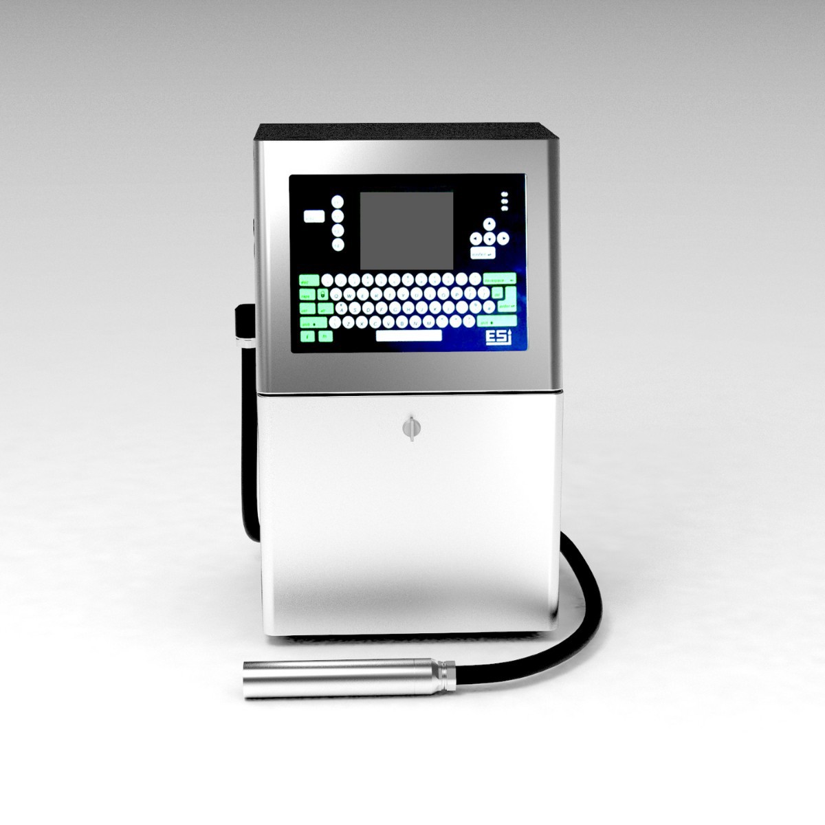 esj1680国产喷码机生产日期喷码二维码打码