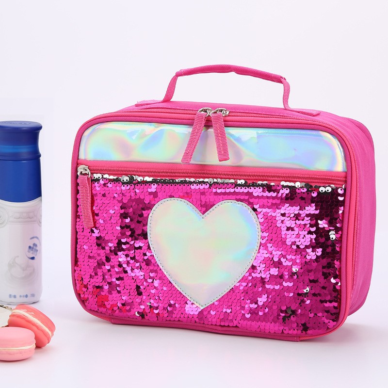 Bolsa Térmica Infantil para Almuerzo de Poliéster Portátil para Picnic y Escuela