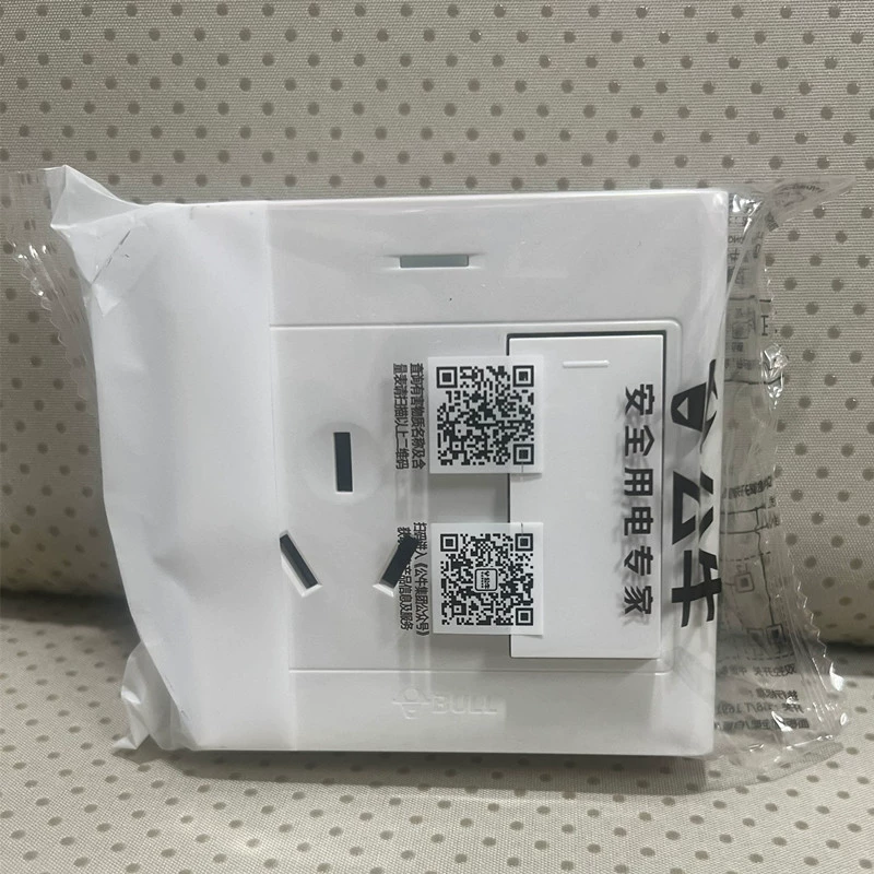 Bull switch socket Panel wholesale 86 dark installation wall air conditioner 16a four -hole usb plug G12 large board white