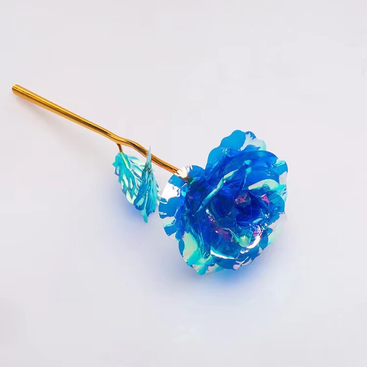 厂家批发 金箔玫瑰花礼盒彩金玫瑰套装情人节玫瑰花|undefined