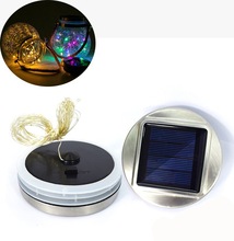 Solar Cracked Glass Globe Light Accessories Park Stainless S