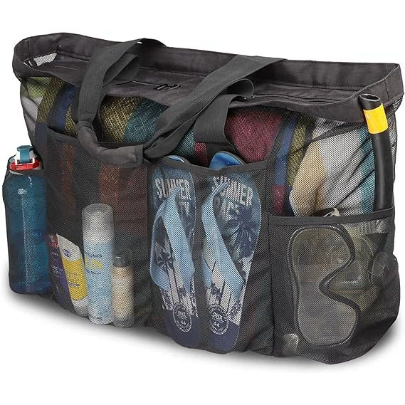 Пляжная вместительная игрушка на молнии, дорожная organizer bag для кемпинга
