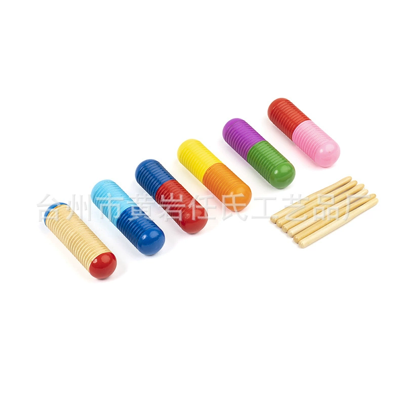 Музыкальная игрушка деревянная трубка Детская просветительская музыкальная игрушка