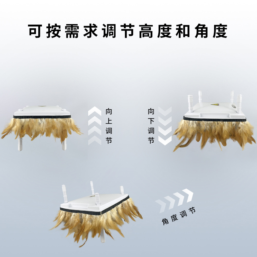 Fabricante mayorista de control de temperatura de cría de aislamiento térmico equipo de cría de pollo calentador biónico con pelo